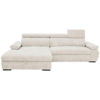 Kutna Garnitura Vegas - bež/crna, Design, drvo/tekstil (173/294cm) - Modern Living