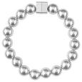Cordoane Pentru Draperii Perlenkette - argintiu, Romantik / Landhaus, plastic (29cm) - Modern Living