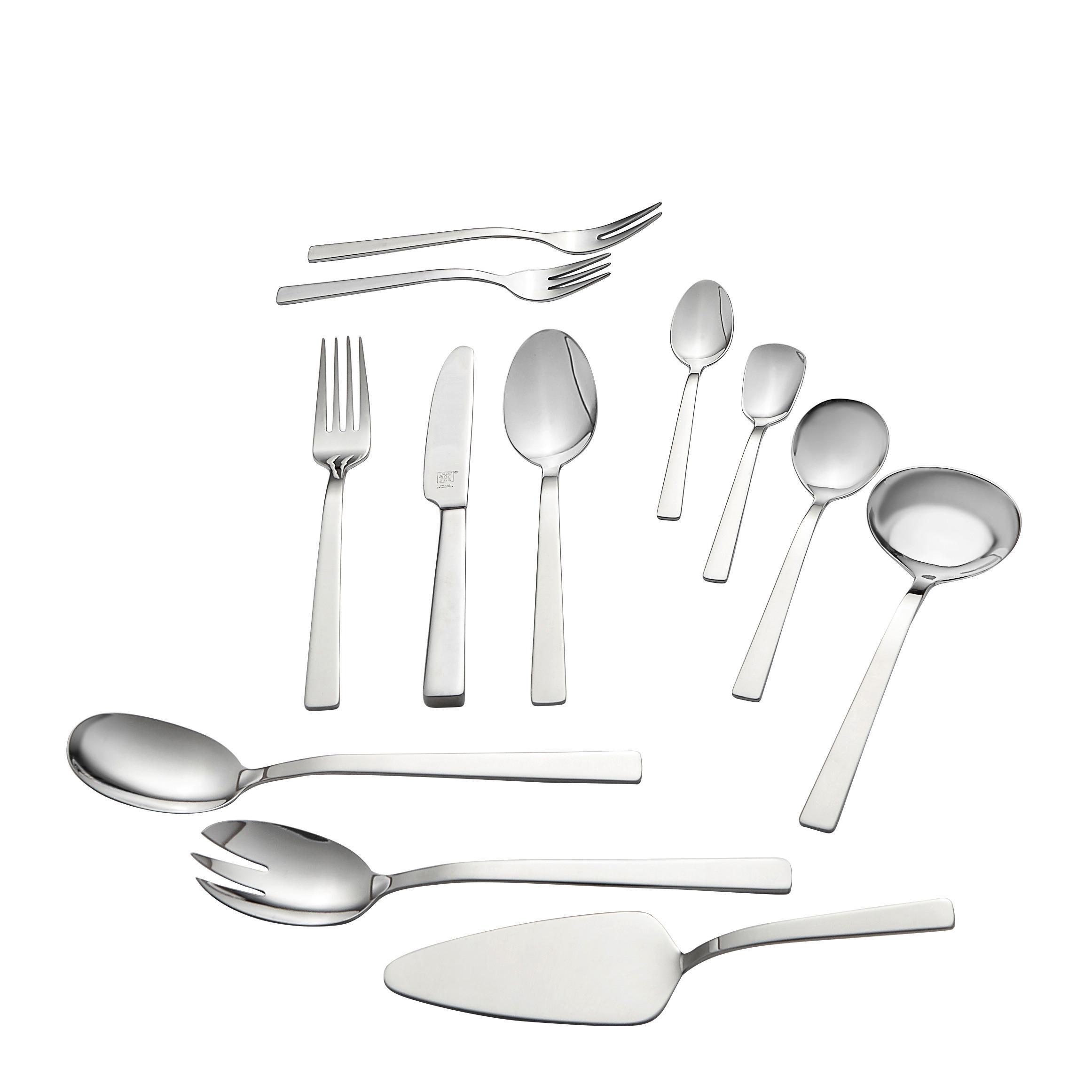 ZESTAW SZTUĆCÓW 1026443 KING ZWILLING - kolor srebrny, Basics, metal (37,5/17,0/49,5cm) - Zwilling
