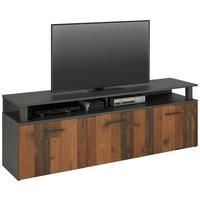 Lowboard in Dunkelbraun - Dunkelbraun, Konventionell, Holzwerkstoff (160/56/38cm) - Mömax