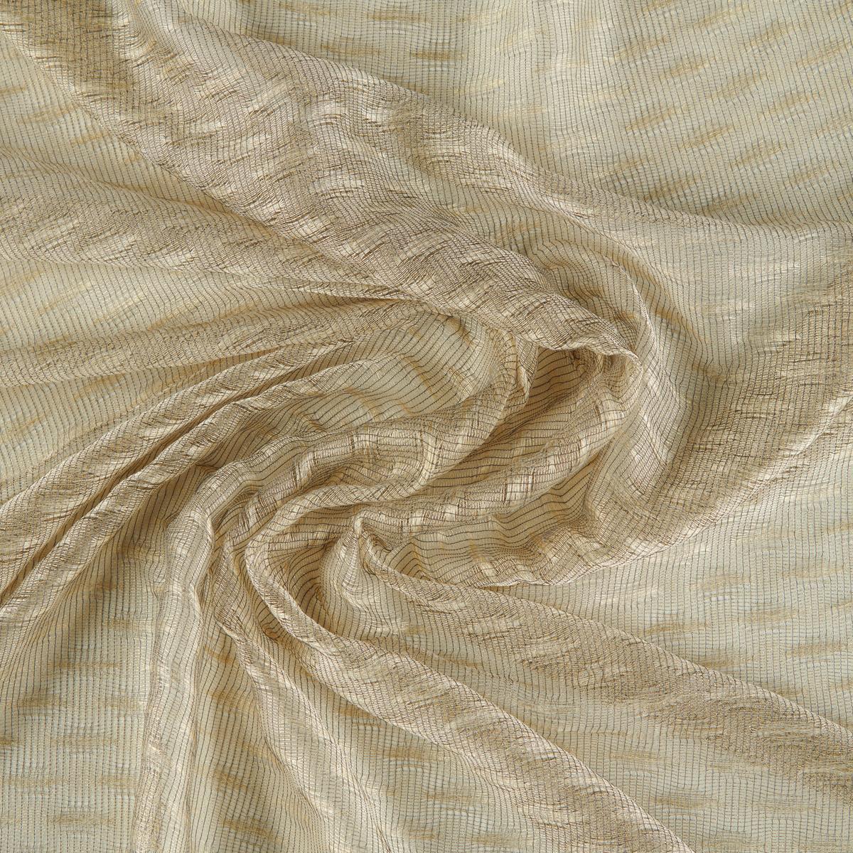 Fertigvorhang Holly Goldfarben ca. 135x245cm - Goldfarben, Romantik / Landhaus, Textil (135/245cm) - Modern Living