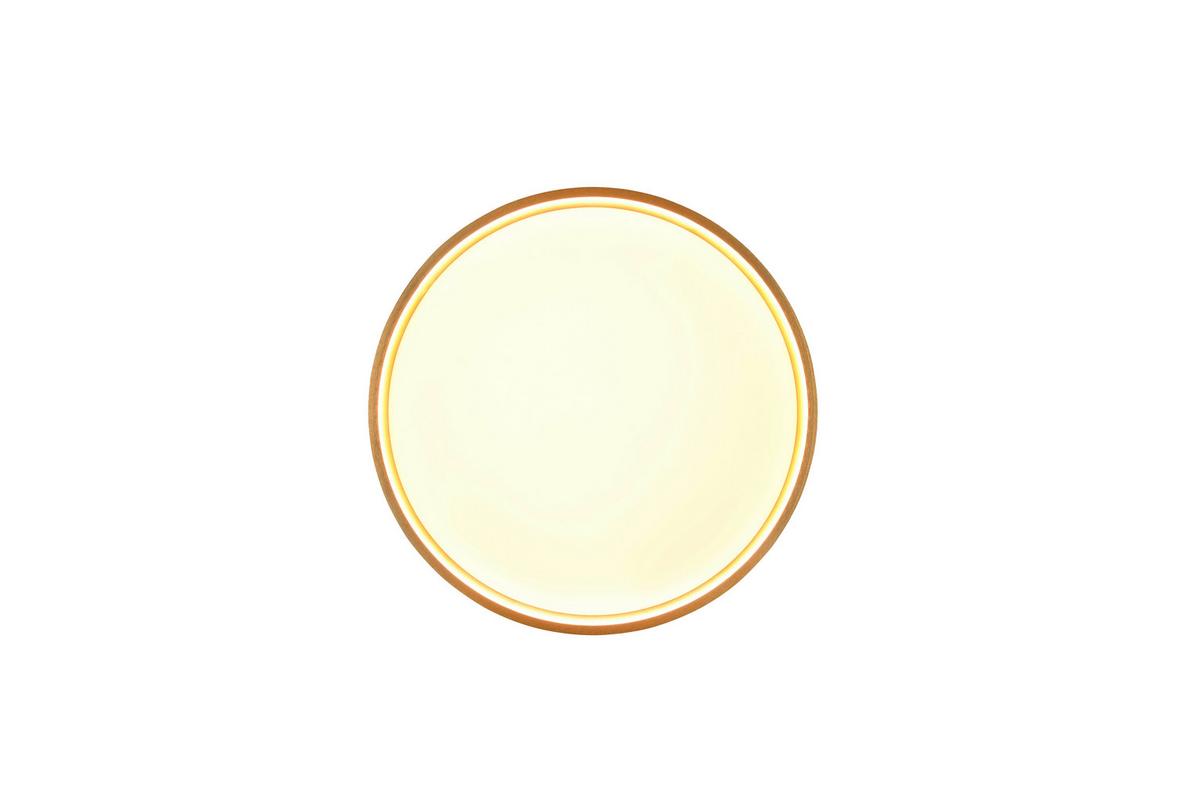 LED-Deckenleuchte Doha in Messingfarben max. 29 Watt - Messingfarben, KONVENTIONELL, Metall (45/5,5cm) - Trio Leuchten