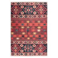 Flachwebeteppich My Ethno - Multicolor, Lifestyle, Textil (150/230cm)
