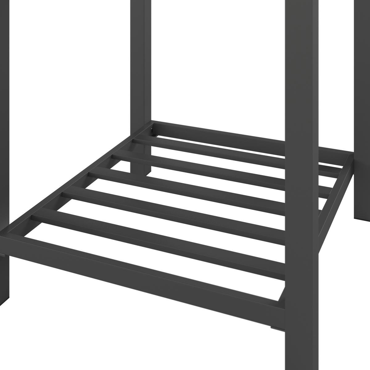 KUCHNIA ZEWNĘTRZNA MILAN - antracytowy, Modern, tworzywo sztuczne/metal (60/84/61,5cm) - Ambia Garden