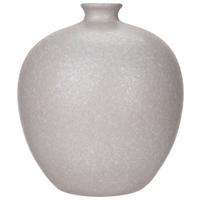 Vază Lilly - gri, Konventionell, ceramică (17,7/19,5cm) - Mömax