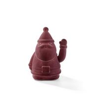 Weihnachtsmann Nikolaus Berry Bordeaux - Bordeaux, Basics, Kunststoff/Textil (12/17,5cm) - FYNCH-HATTON