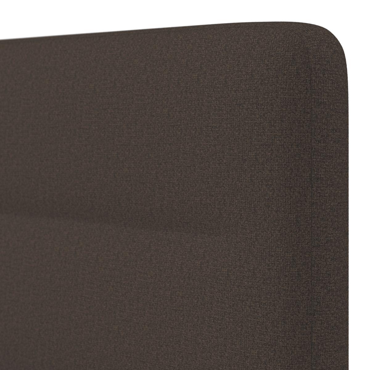 Boxbett Marco ca. 180x200 cm Braun - Schwarz/Braun, Modern, Holz/Kunststoff (180/200cm) - Bessagi Home