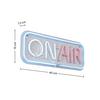 LAMPE DÉCORATIVE LED ONI - Transparent/blanc, MODERN, matière synthétique (40/14/1,3cm) - Mömax