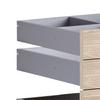LÅDSET UNIT -BASED- - ekfärgad, Modern, trämaterial (45,3/83/47cm) - Based