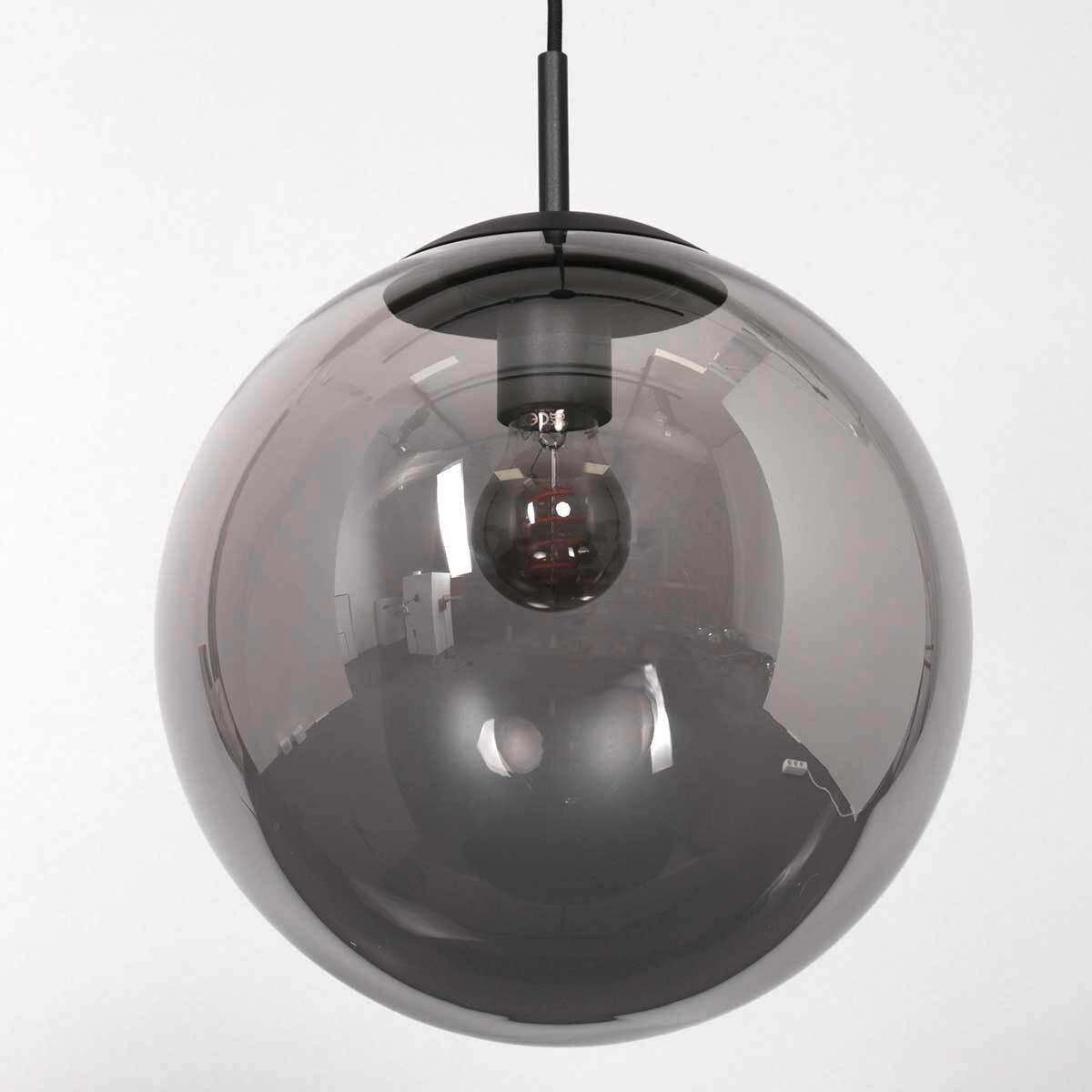 LAMPA ZWIESZANA 3496ZW BOLLIQUE - czarny, Konventionell, metal/szkło (20/30-170cm)