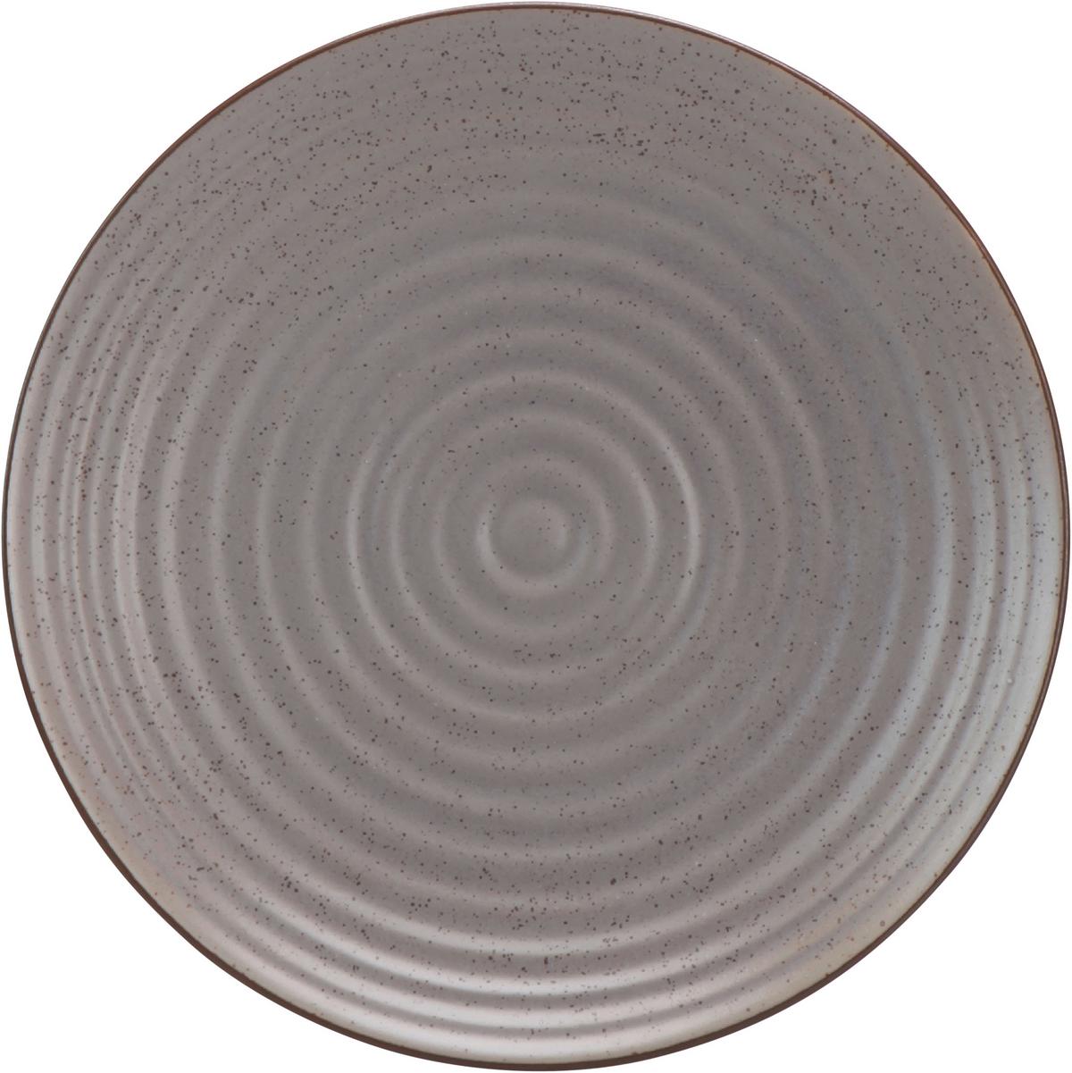 TALERZ OBIADOWY FARMHOUSE - taupe, Design, ceramika (27cm) - Landscape