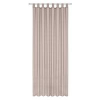 Zavjesa S Omčama Ida - bež, Konvencionalno, tekstil (135/245cm) - Based