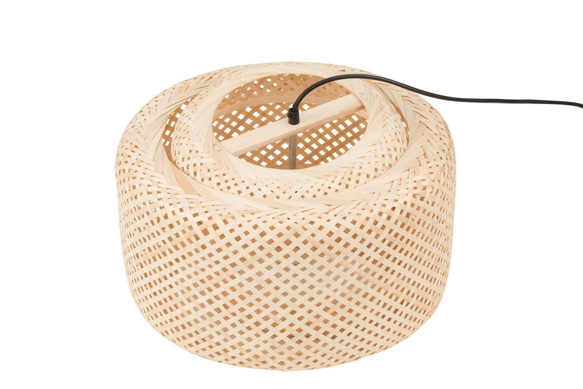 LAMPA WISZĄCA TWIST *SBM* - kolor naturalny, Lifestyle, drewno (40/150cm) - Marama
