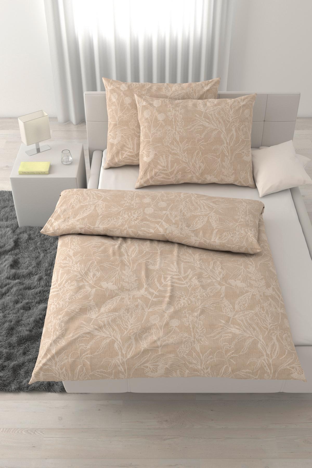 Posteljnina Tylpur Xxl, Bež, 2x 60/80, 200/200 - bež, tekstil (200/200cm) - Mömax