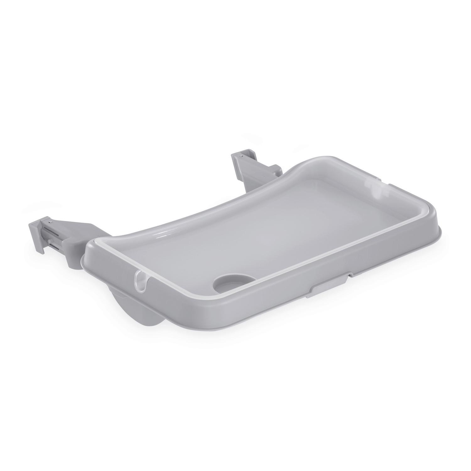 TACKA DO JEDZENIA I ZABAWY 661994 ALPHA TRAY - szary, Trend, tworzywo sztuczne (46/56,5/22,5cm) - Hauck
