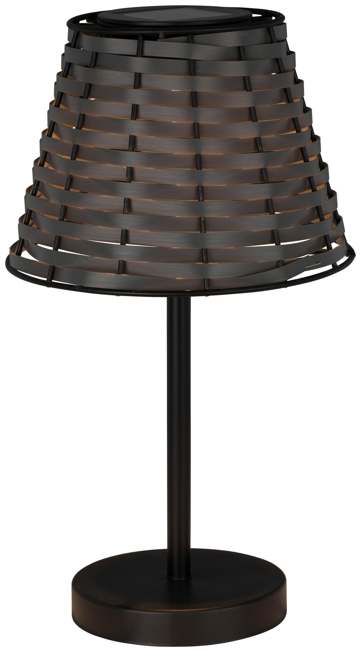 Solarleuchte Ragmar max. 0,02 - Dunkelgrau, MODERN, Kunststoff/Metall (19/32cm) - Modern Living