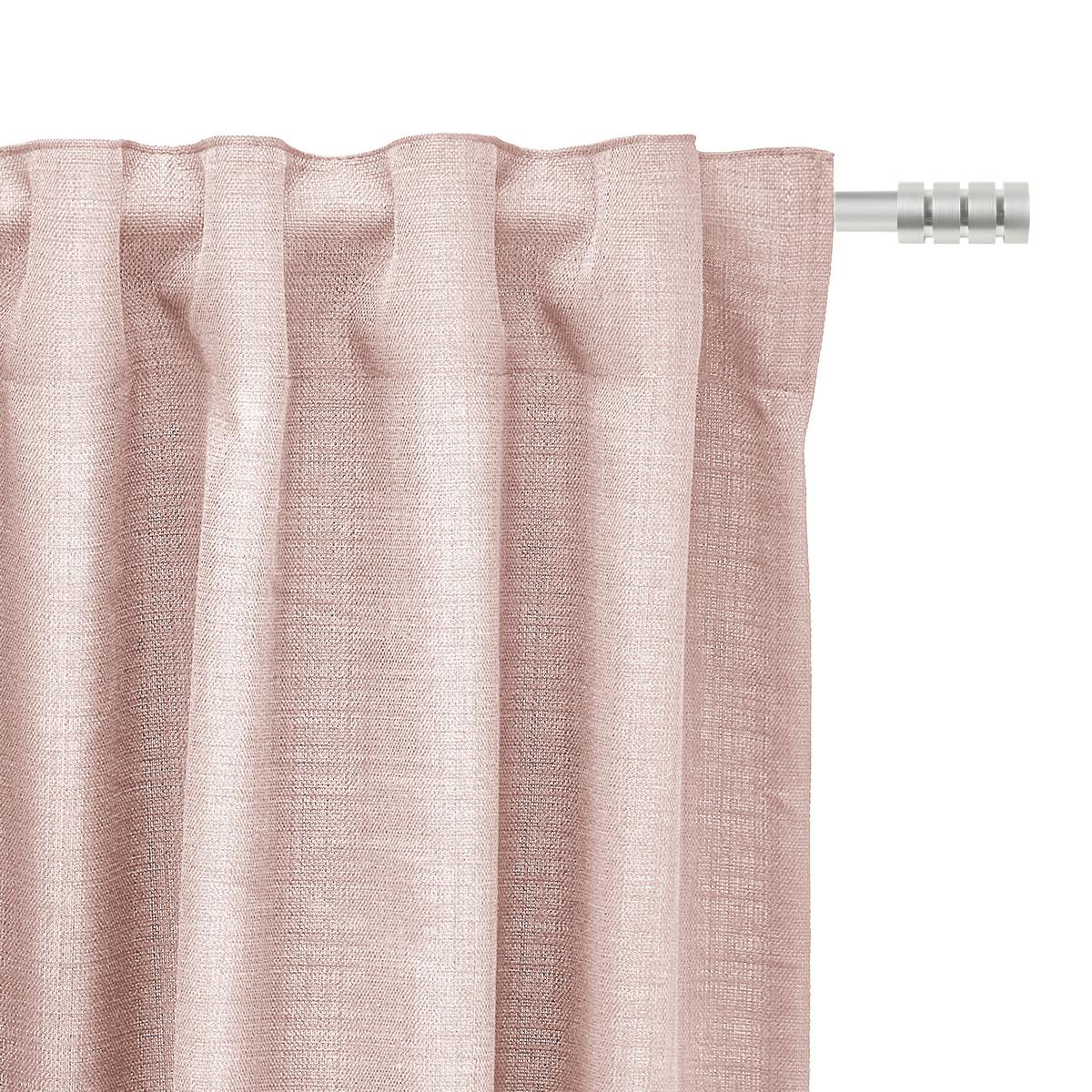 Fertigvorhang Leo in Rosa ca. 135x255cm - Rosa, Textil (135/255cm) - Premium Living