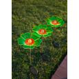 Solarleuchte Flower, max. 0,06 Watt - Orange/Grün, Kunststoff (18/95cm) - Mömax modern living Solarleuchte Flower, max. 0,06 Watt - Orange/Grün, Kunststoff (18/95cm) - Mömax modern living