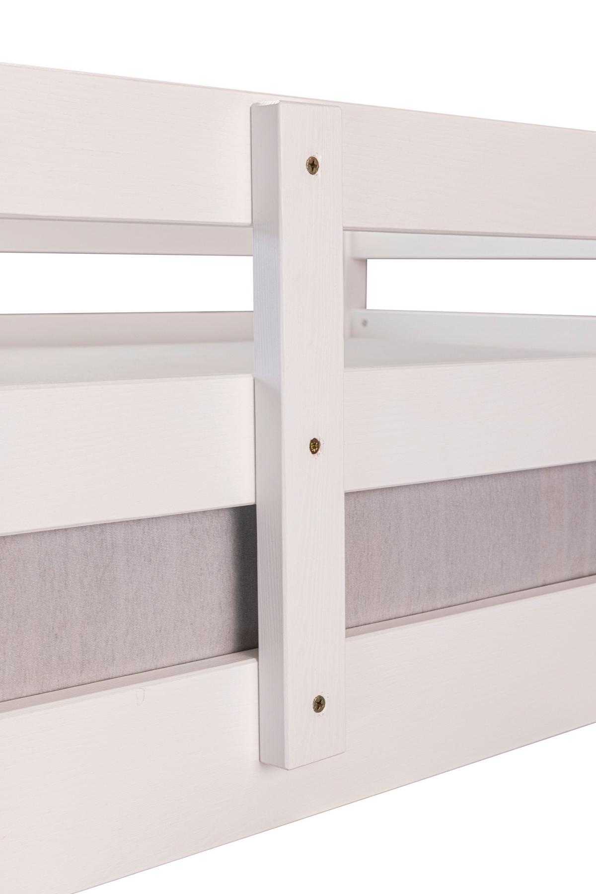 Etagenbett Sleepy Cloud Weiß - Naturfarben/Weiß, MODERN, Holz (90-140/200cm) - MID.YOU