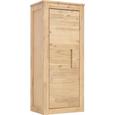 Hängeelement aus Akazie, Teilmassiv - Akaziefarben, KONVENTIONELL, Holz (50/120/35cm) - ZANDIARA