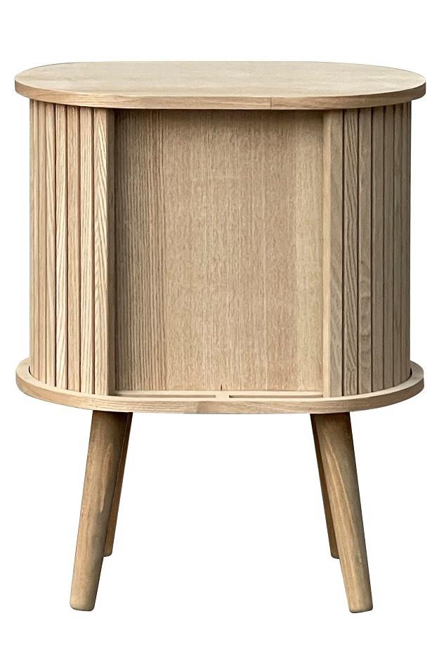 SIDOBORD SKANDY - naturfärgad, Modern, trämaterial/trä (40/50/30cm) - Premium Living