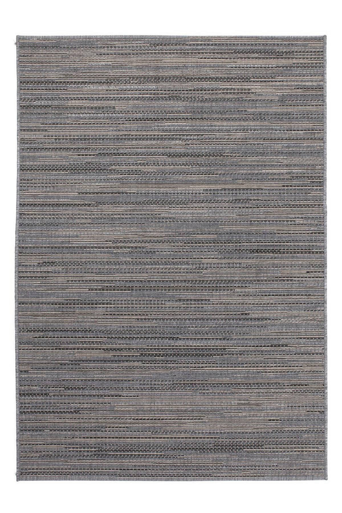 FLACHWEBETEPPICH INDONESIA - BALI 625 GRAU - Grau, Konventionell, Textil (80/230cm) - Kayoom