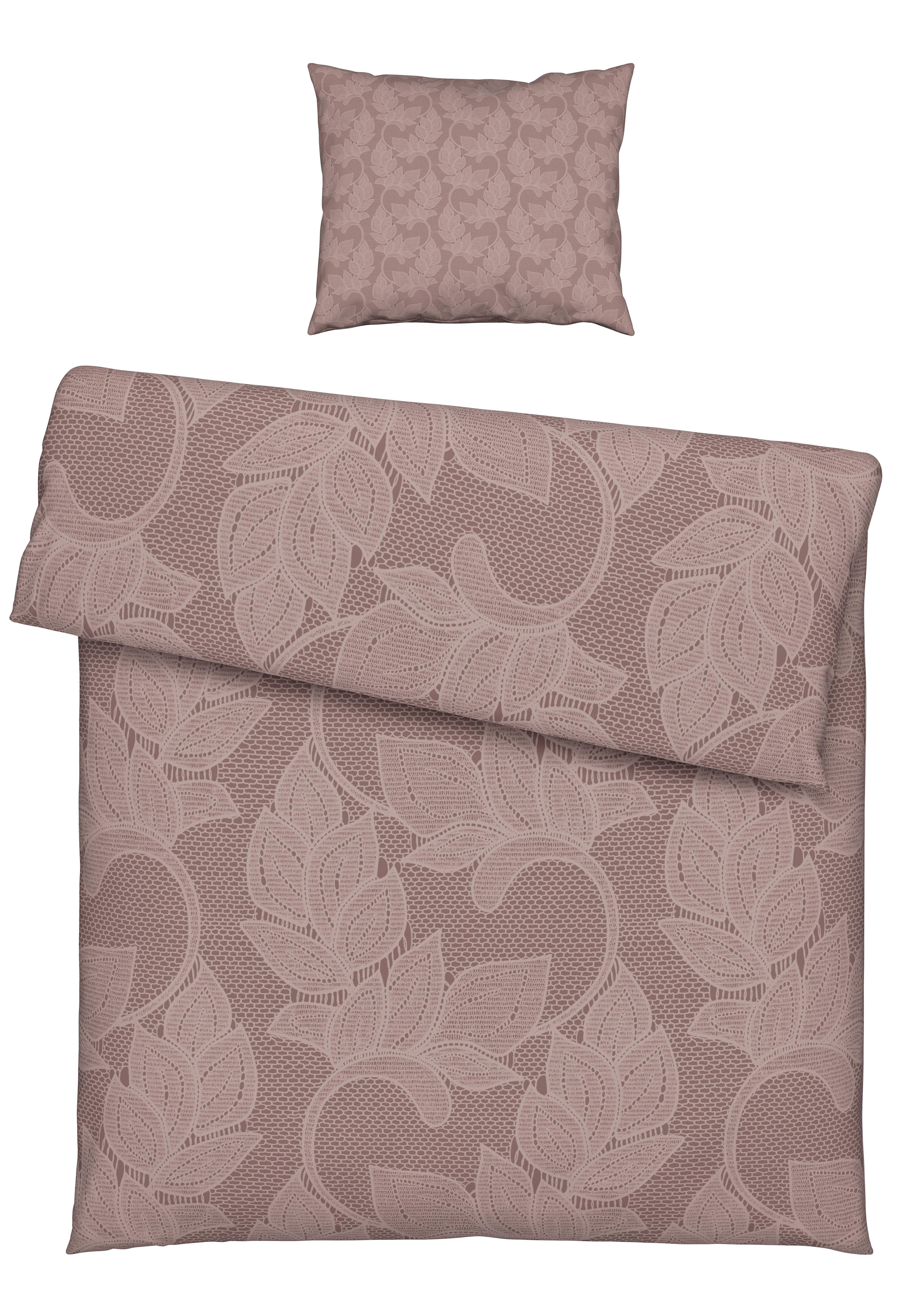 Bettwäsche Emelie ca. 160x210cm - Flieder, Konventionell, Textil (160/210cm) - Premium Living