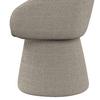 STOL MED ARMSTÖD MAIA - grå, Modern, metall/textil (60/84,5/59cm) - Bessagi Home
