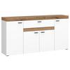 SIDEBOARD KIRO - svart, Modern, metall/trämaterial (160/86/42cm) - Mömax