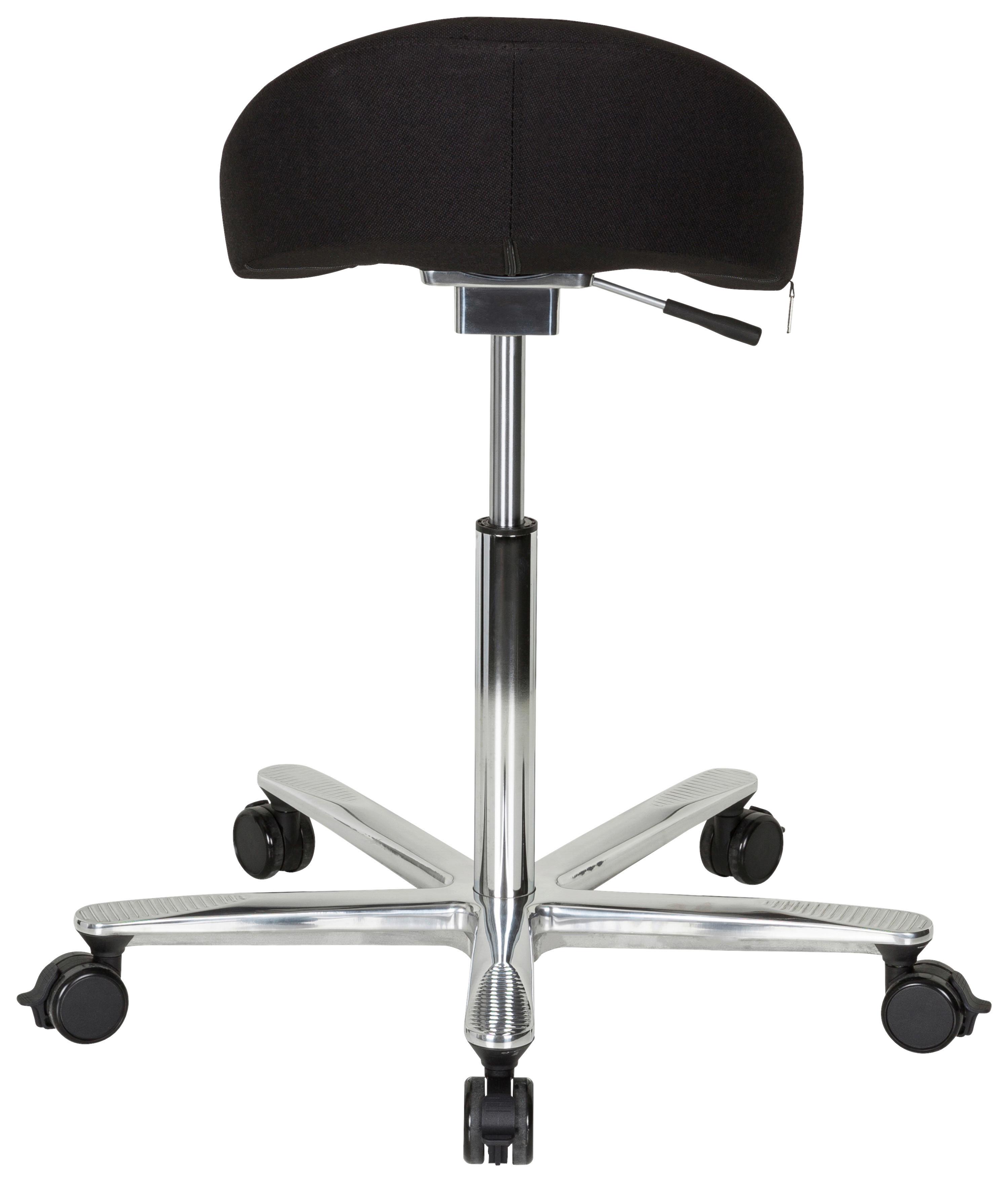 Pisarniški Stolček Move-tec 3d Pro I, Črna - črna/barve aluminija, Moderno, kovina/umetna masa (83/45/50cm) - MID.YOU