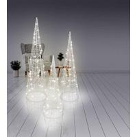 LED-DEKOLEUCHTE 29894-3 - Klar/Transparent, Basics, Kunststoff (13/17/21/40/60/80cm) - Globo