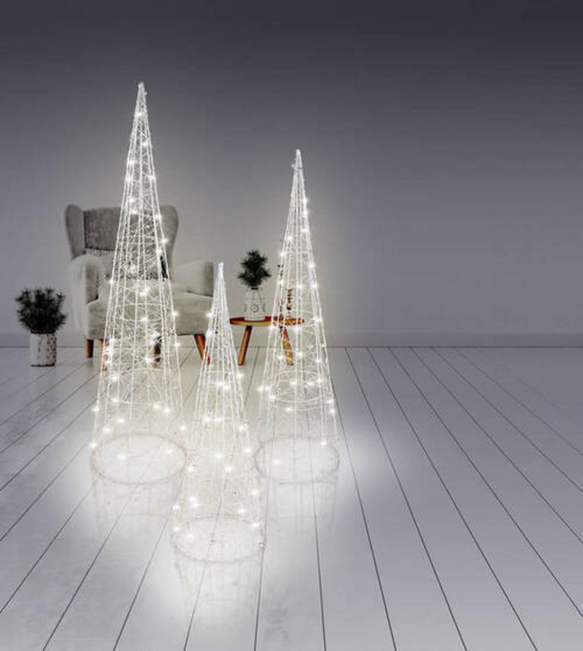 LED-DEKOLEUCHTE 29894-3 - Klar/Transparent, Basics, Kunststoff (13/17/21/40/60/80cm) - Globo