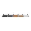 VÄGGHÅLLARE LENTINI II -SB- - aluminiumfärg, Modern, metall (3,2/8/25,5cm) - Mömax