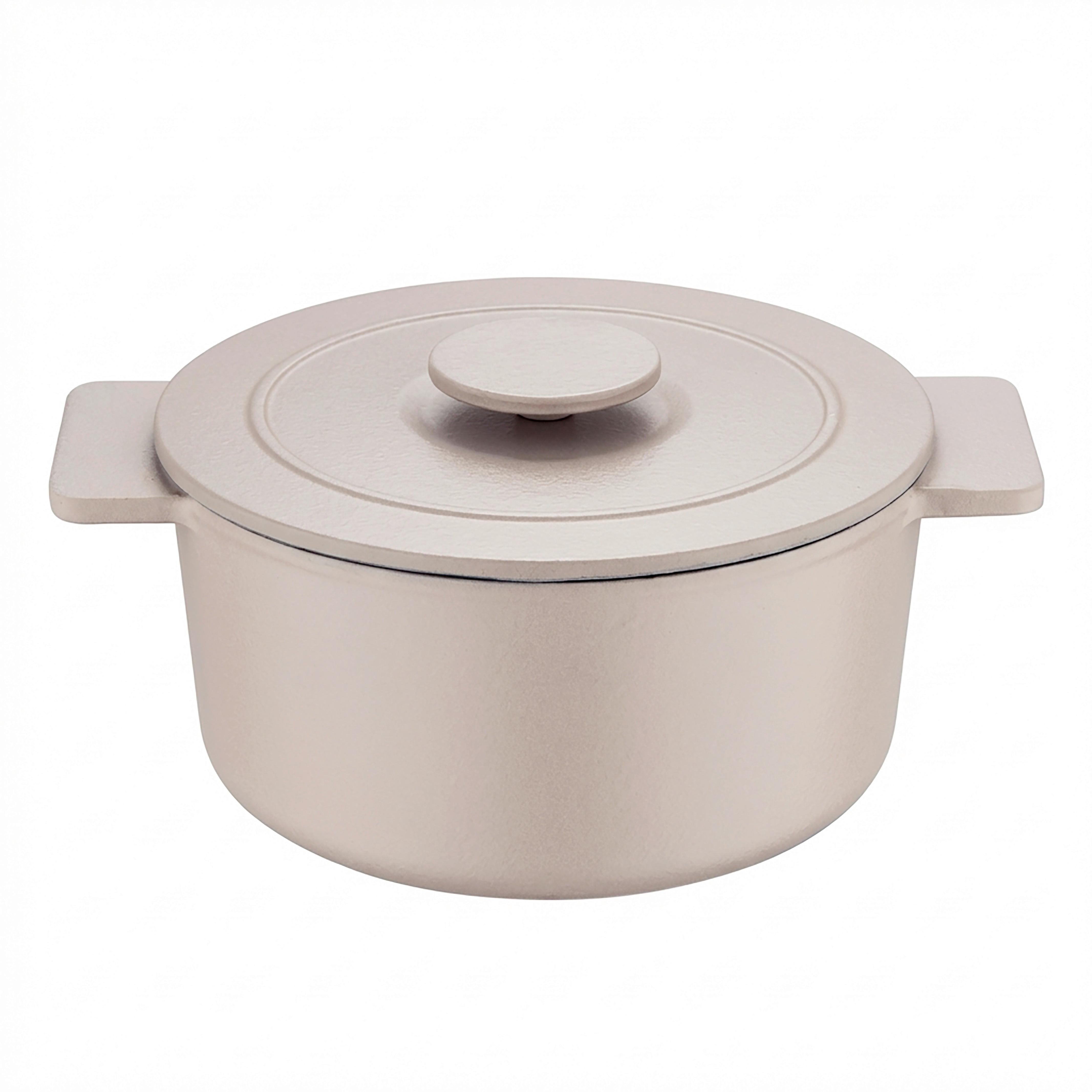 Oală Rony cca. 5,5 L - bej, Konventionell, metal (26/12cm) - Gourmesto
