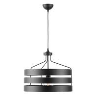 Pendelleuchte Ulisse nera Schwarz max. 22 Watt - Schwarz, Design, Metall (45/120cm)