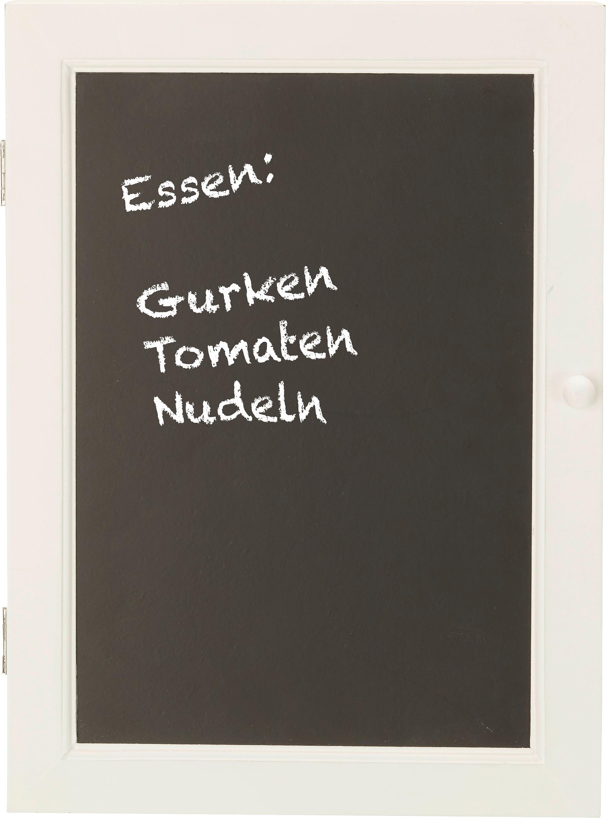 Schlüsselkasten Weiß - Weiß, Holzwerkstoff/Metall (22/30/6cm) - Mömax