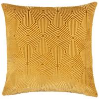 Kissenhülle Rania Goldfarben ca. 40x40cm - Goldfarben, Textil (40/40cm)
