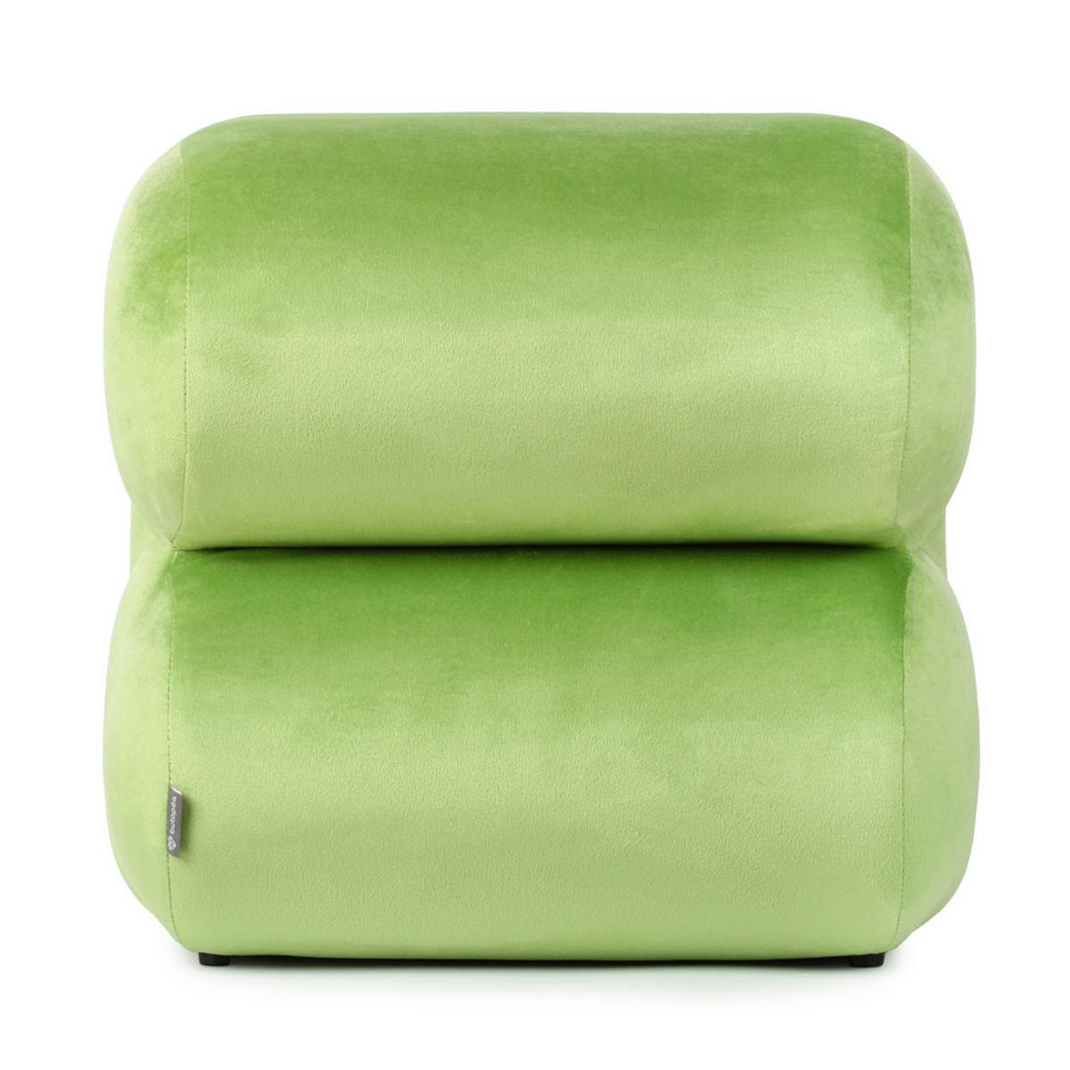 Ülőke Zöld Deho - zöld, Modern, faalapú anyag/textil (37/37cm)