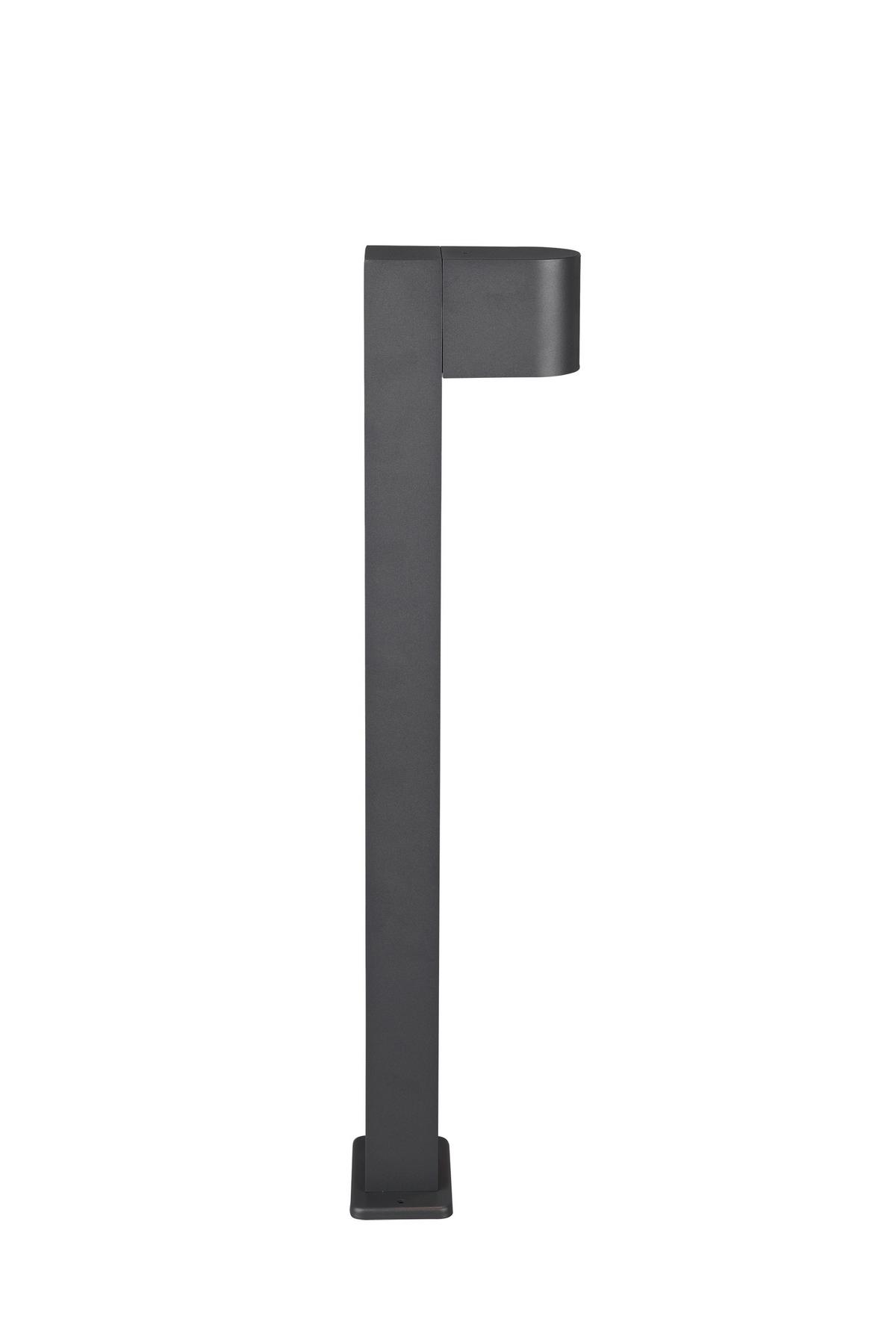 Wegleuchte Roya in Anthrazit max. 20 Watt - Anthrazit, Design, Metall (15,0/100cm) - Trio Leuchten