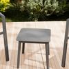 SIDOBORD TRÄDGÅRD SYDNEY - mörkgrå, Modern, metall/plast (42/42/40cm) - Mömax