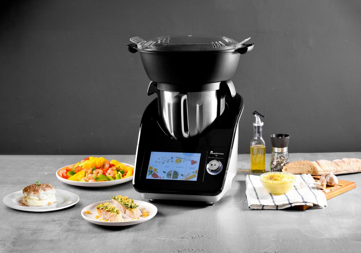 MULTICOOKER BGMP-9305 - kolor srebrny/czarny, Trend, metal (33.8/57/47.7cm)