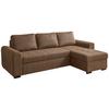 Ecksofa Poll Beige - Beige, MODERN, Textil (243/85/155cm) - Mömax