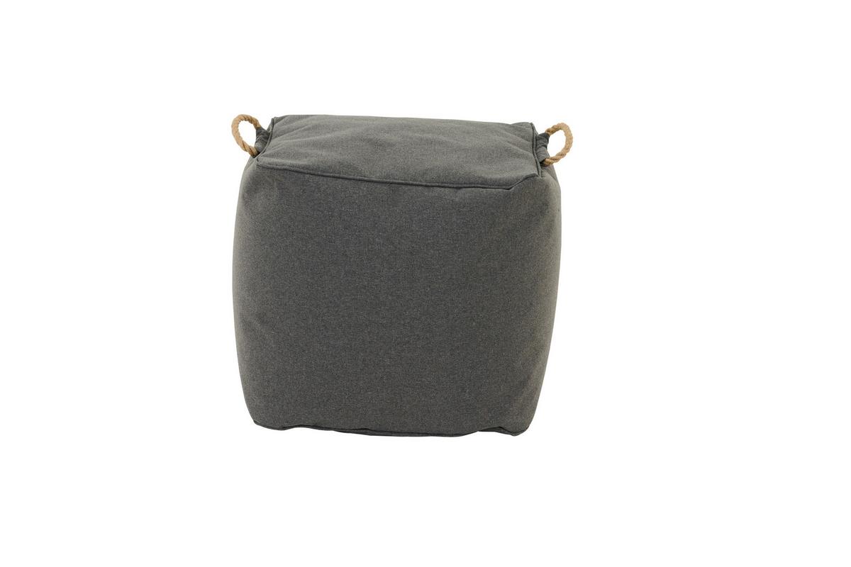 GARTENHOCKER INTEGRAL-HOCKER - Grau, MODERN, Kunststoff (48/46/46cm) - Siena Garden