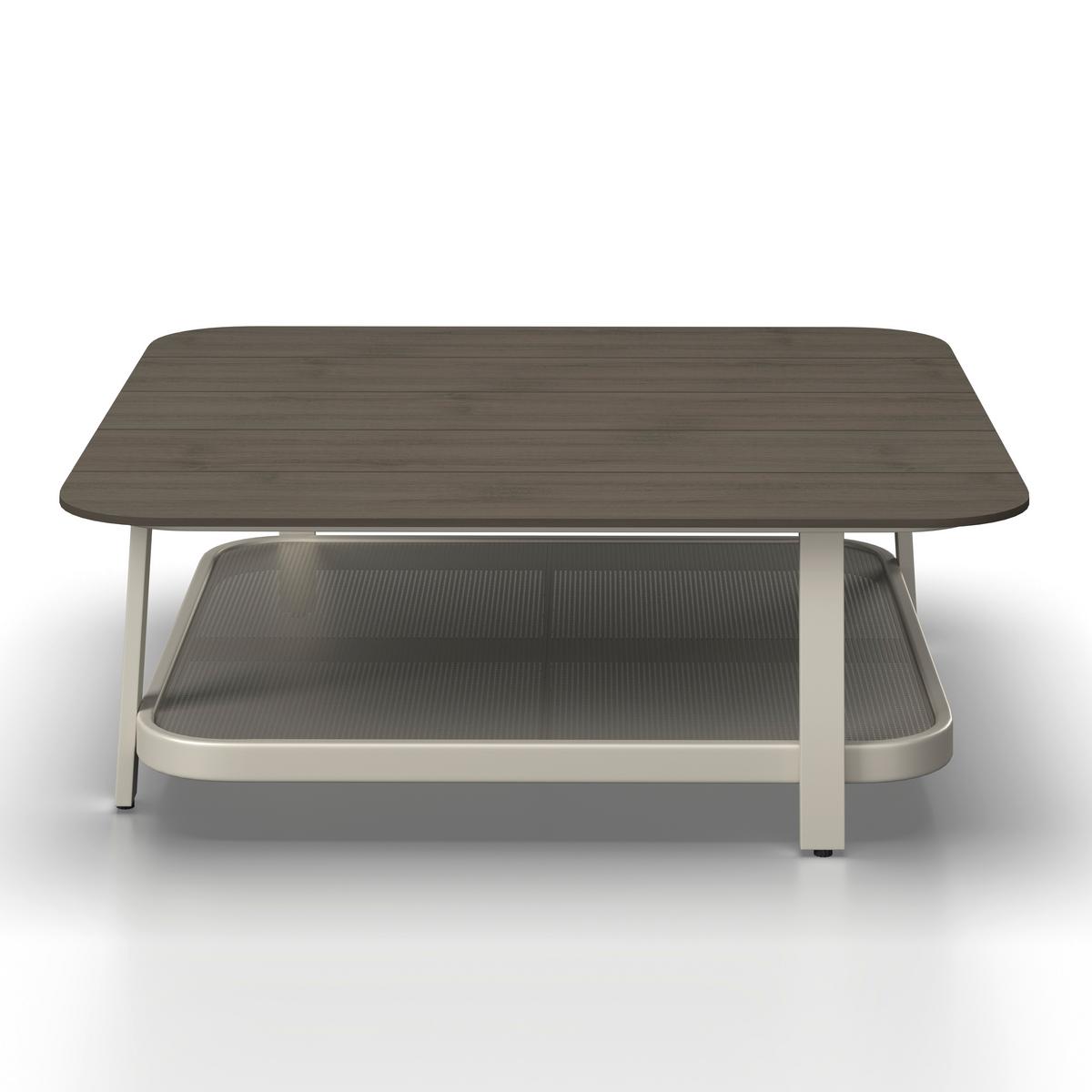 ENSEMBLE LOUNGE MARA - Weiss/Dunkelgrau, Modern, Kunststoff/Textil (269/269cm) - Bessagi Garden
