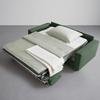 BÄDDSOFFA AGNETA -BASED- - svart/mörkgrön, Modern, trä/textil (200/83/97cm) - Based