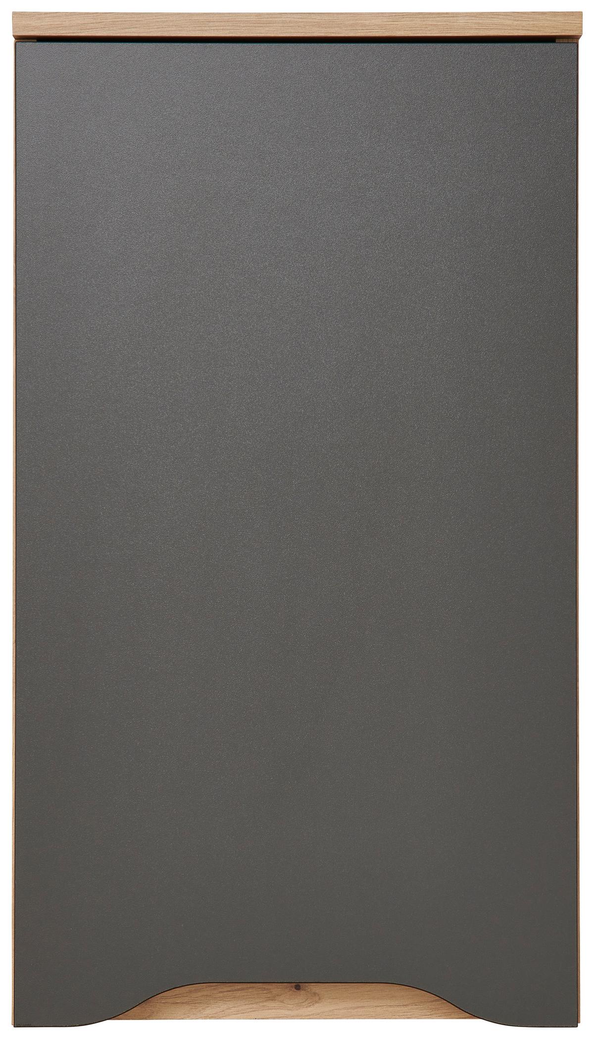 Kupaonica Giga Wbu - hrast Artisan/antracit, Moderno, drvni materijal (150/190/40cm)