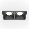 DECKENLEUCHTE DOT - Schwarz, Modern, Metall (17,3/9/4,2cm) - MAYTONI