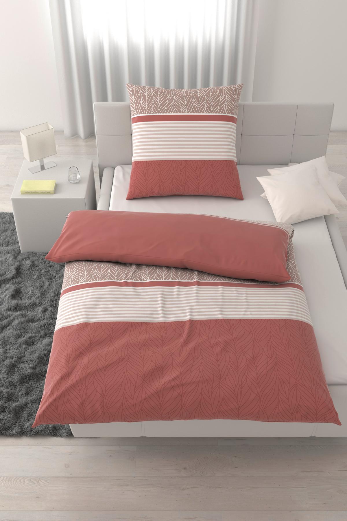 Bettwäsche Ronja Altrosa ca. 135x200cm - Altrosa, Textil (135/200cm) - Mömax