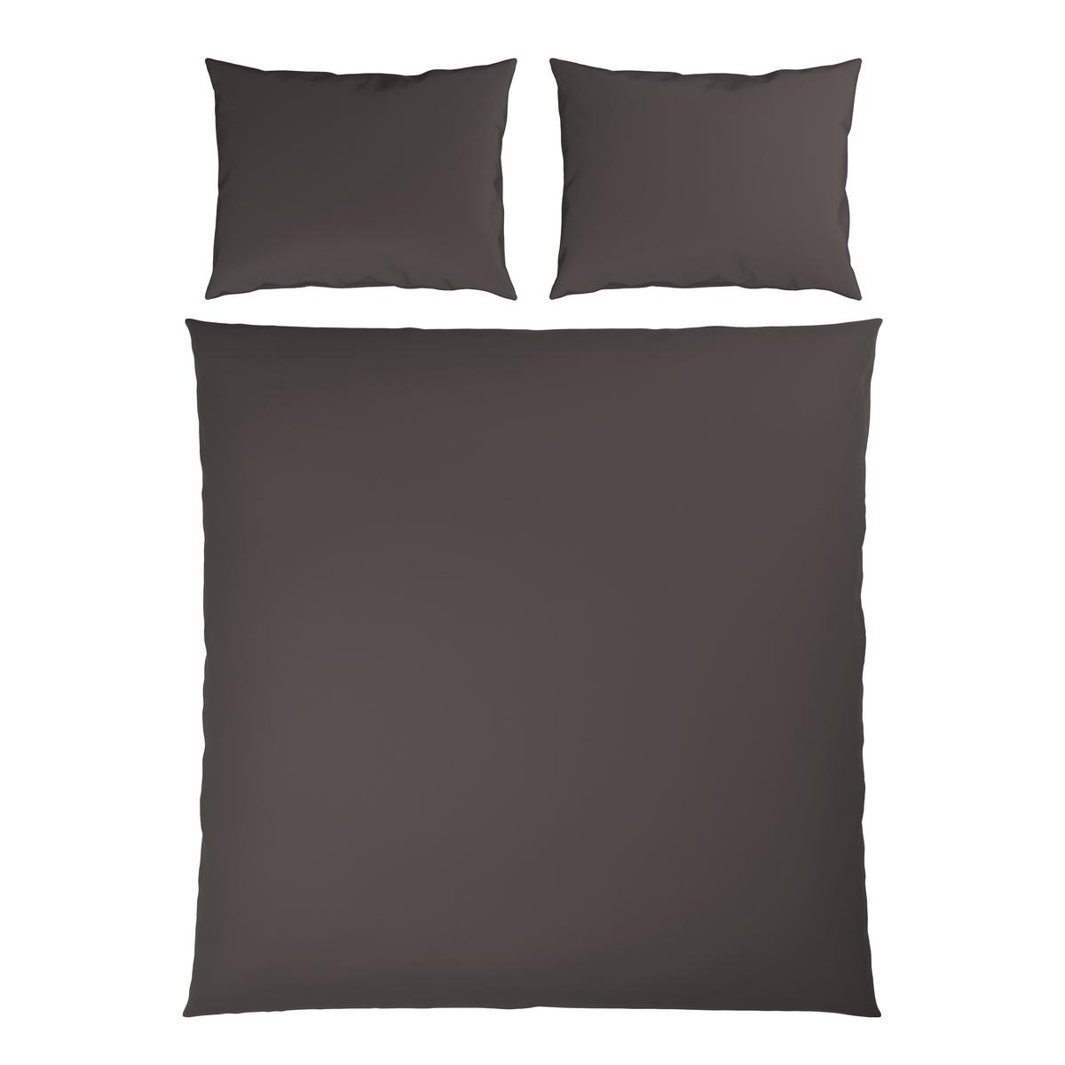 Posteljnina Xenia Uni Xxl, Antracit, 2x60/80, 200/200 - antracit, Moderno, tekstil (200/200cm) - Premium Living