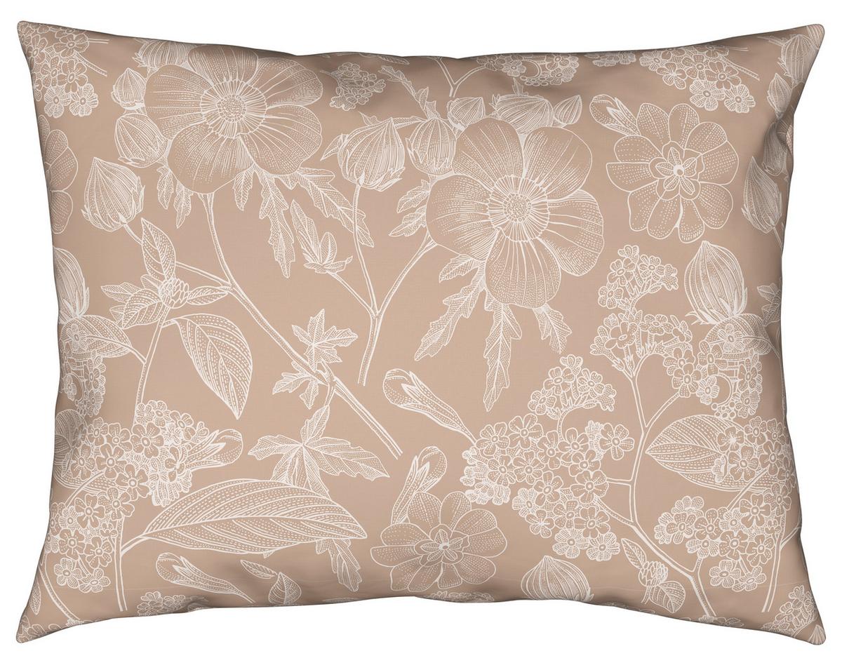 BETTWÄSCHESET LINETTE - Grau, Romantik / Landhaus, Textil (160/210cm) - Modern Living